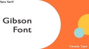Gibson Font Free Download