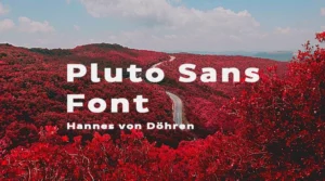 Pluto Sans Font Free Download