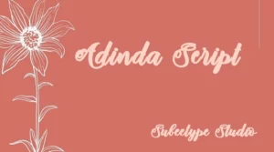 Adinda Script Font Free Download