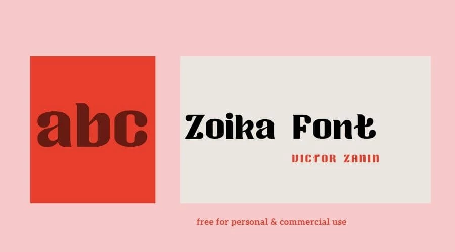 Zoika-Font-Free-Download