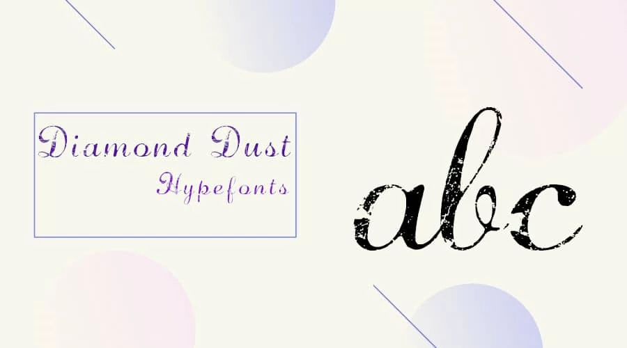 Diamond-Dust-Font-Free-Download