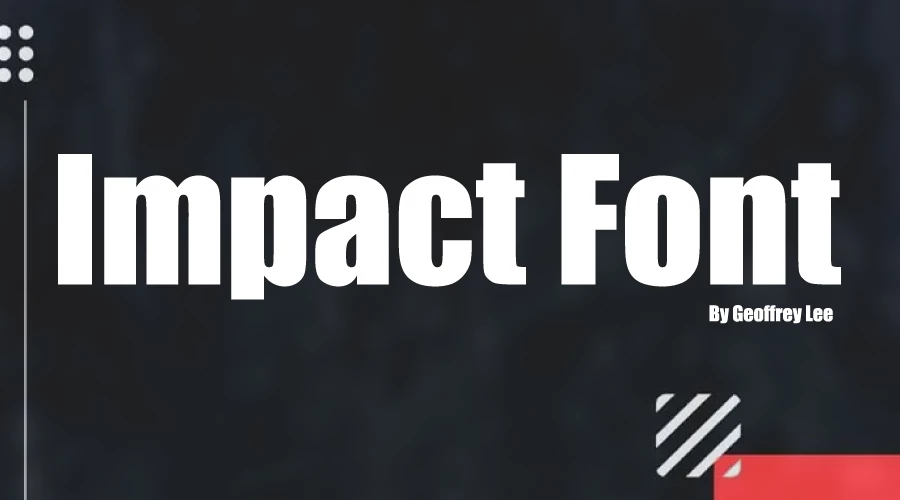 Impact Font Download Free