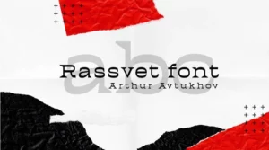 Rassvet Font Free Download