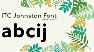 ITC Johnston Font Free Download