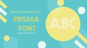 Prisma Font Free Dowload