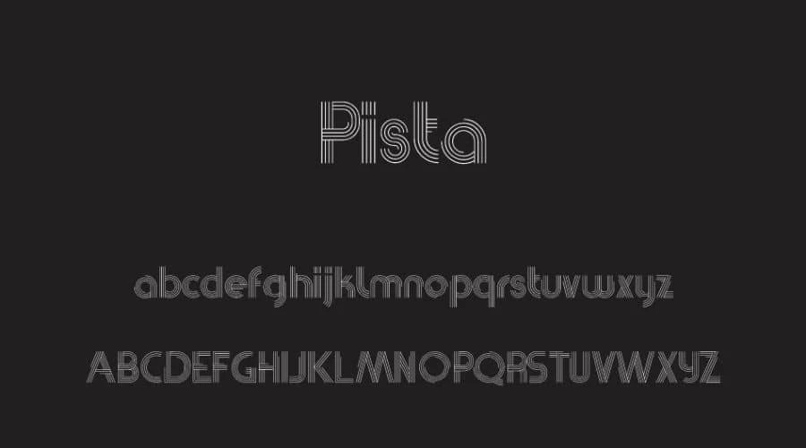 Pista-Font-View