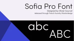 Sofia Pro Font Free Download