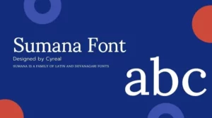 Sumana Font Free Download