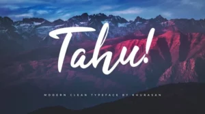 Tahu Font Free Download