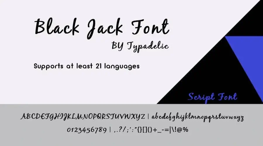 Black-Jack-Font-Free-Download