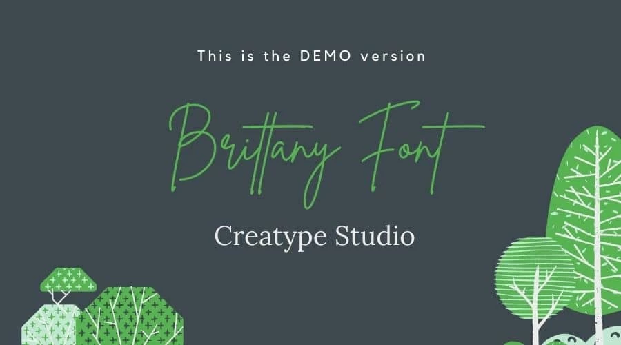 Brittany-Font free download