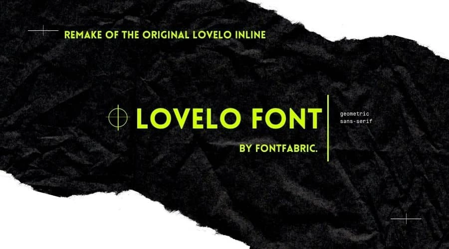 Lovelo-Font-View download