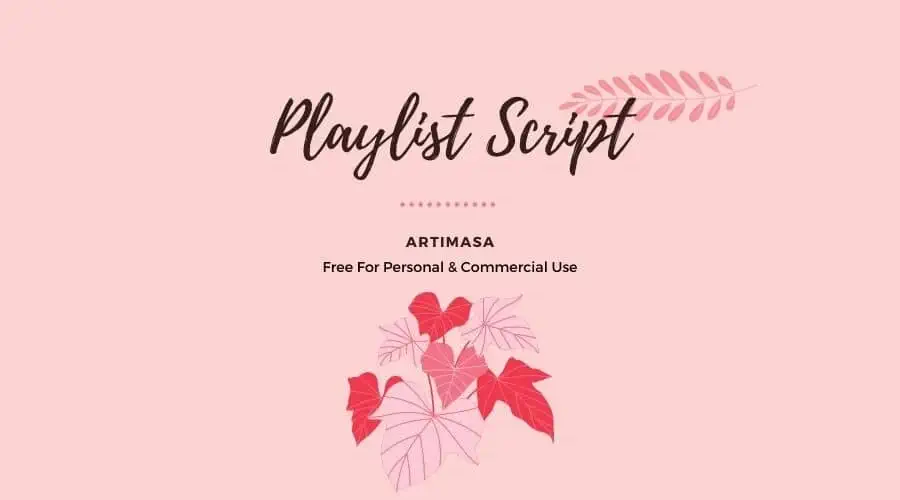 Playlist-Script-Font-Download Free