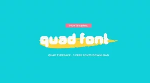 Quad Font free Downlod