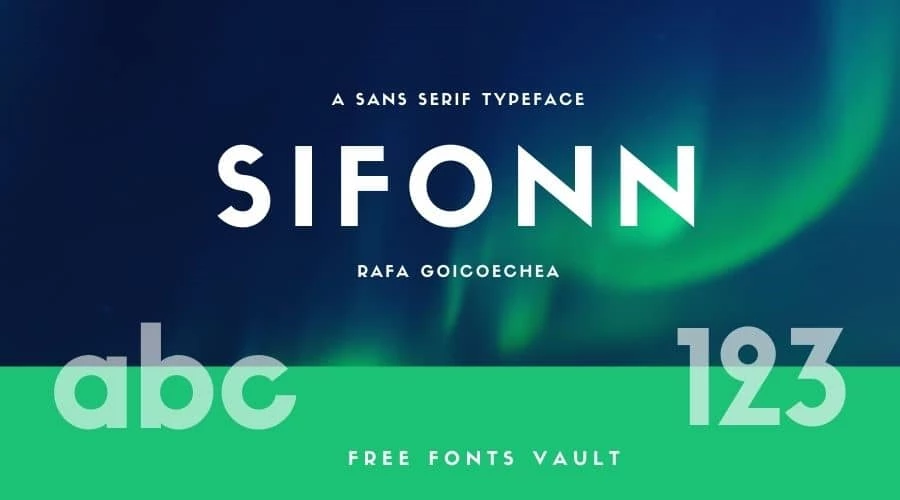 Sifonn Font Download Free
