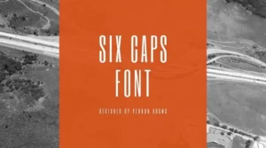 Six Caps Font free Downlad