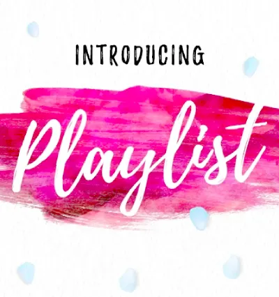 Playlist Script Font