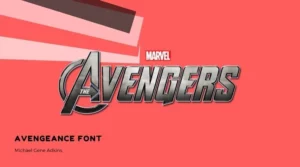 Avengeance Font Free Download