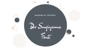 Dr Sugiyama Font Free Download