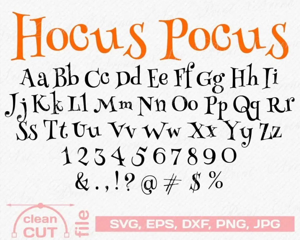 Hocus-Pocus-Font-View