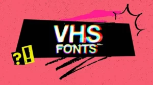 VHS Font Free Download