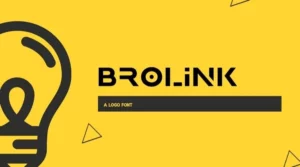 Brolink Font Free Download
