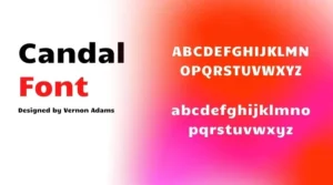 Candal Font Free Download