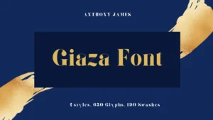 Giaza Font Download Free