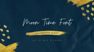 Moon Time Font Free Download