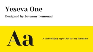 Yeseva One Font Free Download