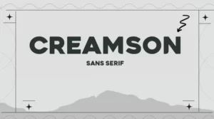 Creamson Font Free Download