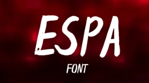 Espa Brush Font