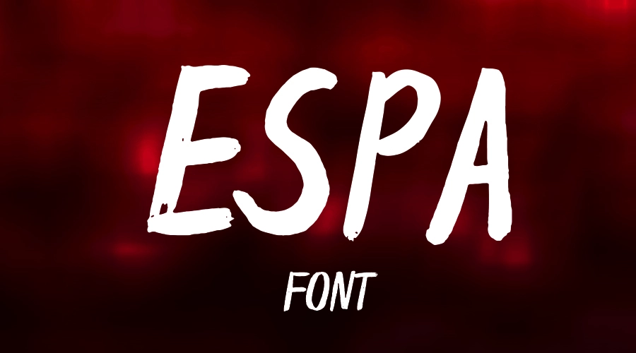 Espa Brush Font Free Download