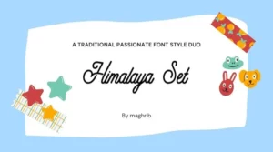 Himalaya Set Font Download Free