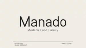 Manado Font Download Free