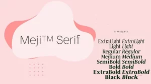 Meji Serif Font Free Download