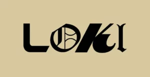 loki logo font