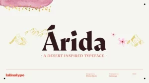 Arida Font Download Free