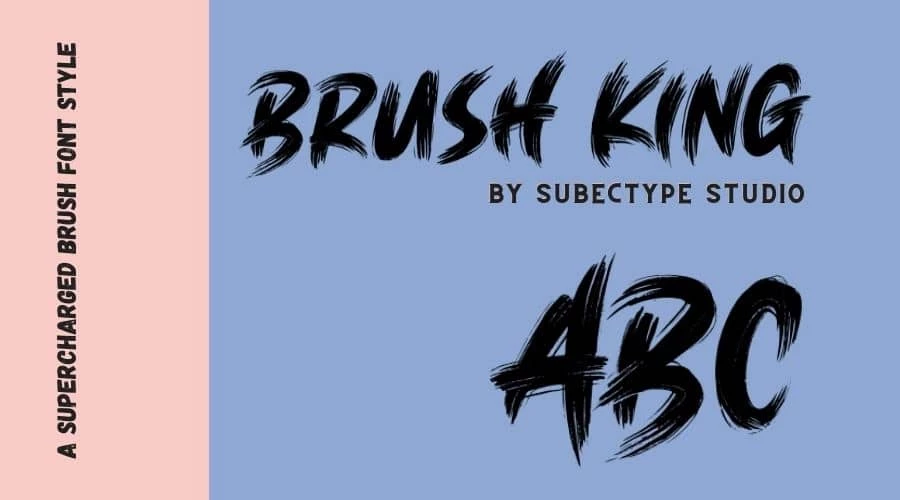 Brush King Font Download Free