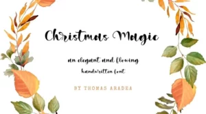 Christmas Magic Font Download Free