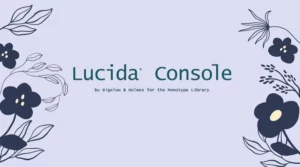 Lucida Console Font Download Free