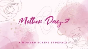 Mother Day Script Font Free Download