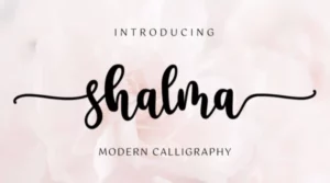 Shalma Font Free Download