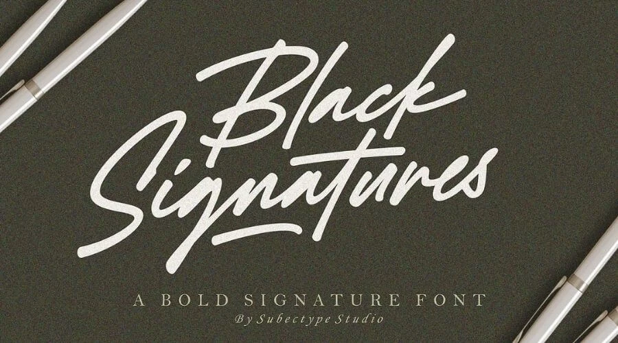 Black-Signature-Font-Download-Free