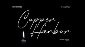 Copper Harbor Font Download Free