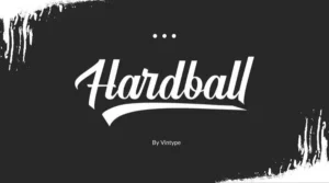 Hardball Font FreeDownload