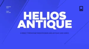 Helios Antique Font Family Download free