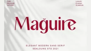 Maguire Font Download Free