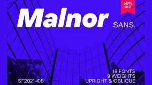 Malnor Sans Serif Font Download Free