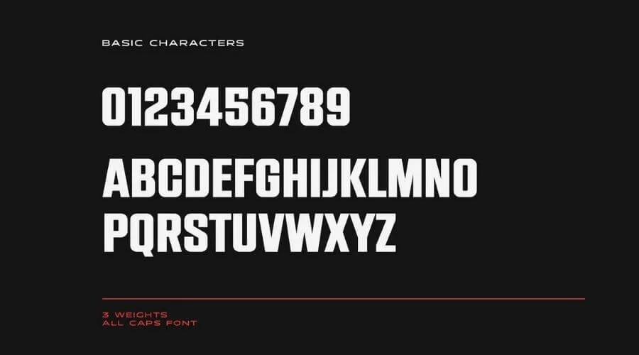 Rockstar display font view-